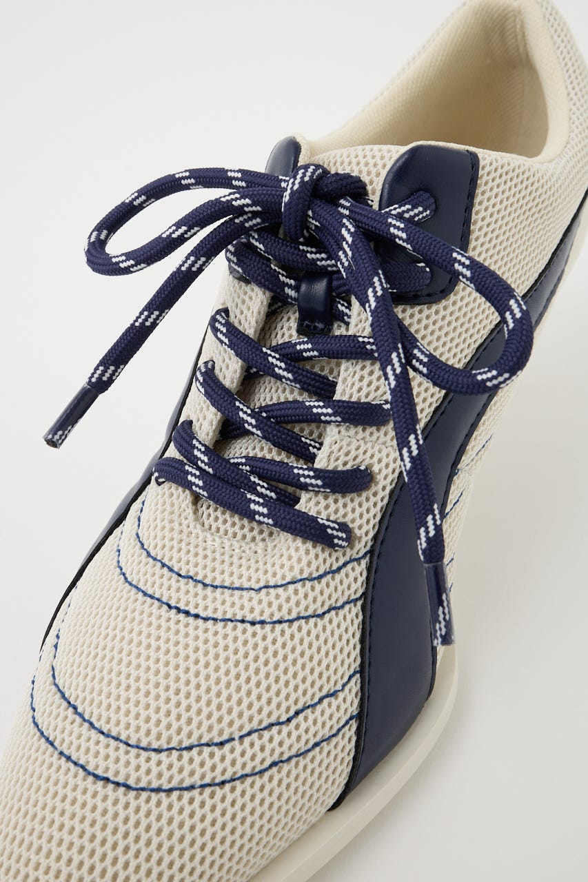 MESH KICKS パンプス O/WHT S