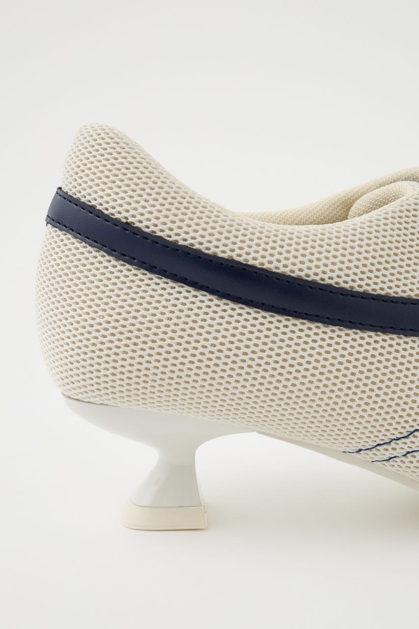 MESH KICKS パンプス O/WHT S
