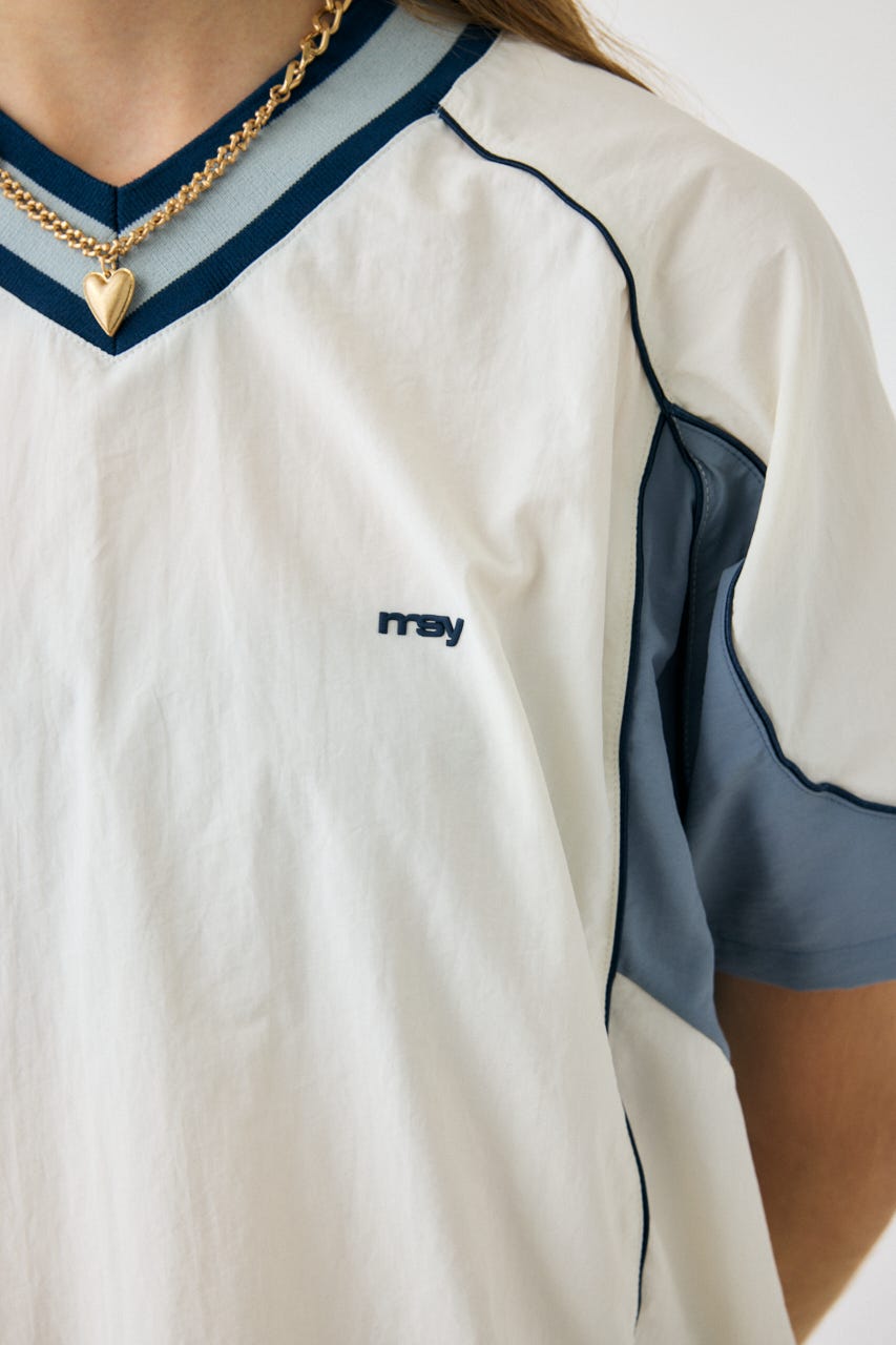 PIPING OVER トップス WHT FREE