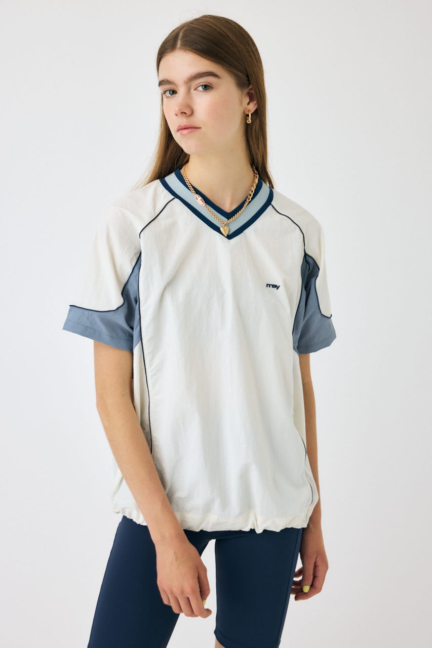 PIPING OVER トップス WHT FREE