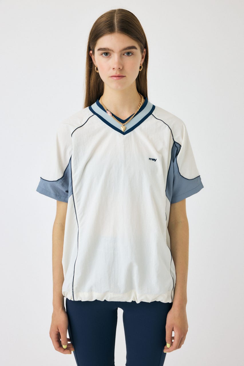 PIPING OVER トップス WHT FREE