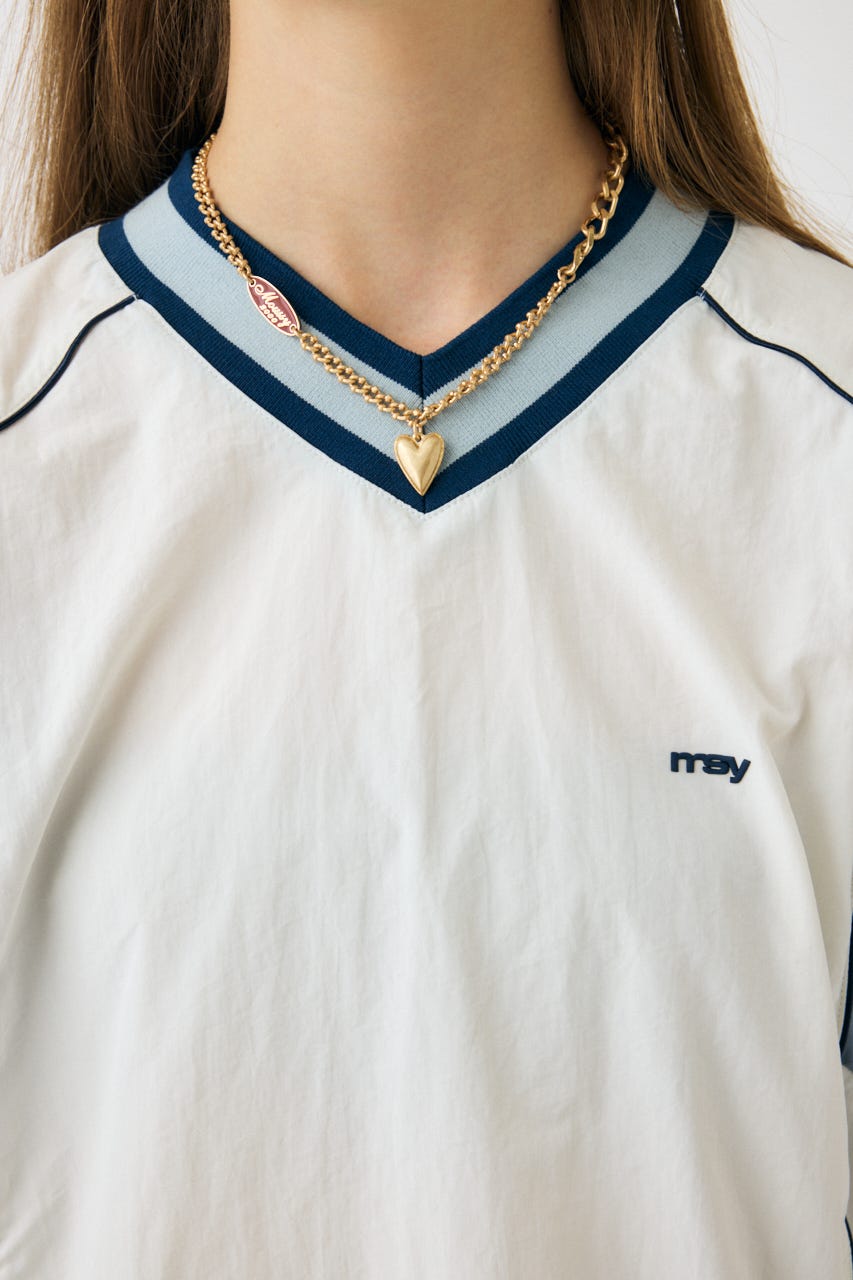 PIPING OVER トップス WHT FREE