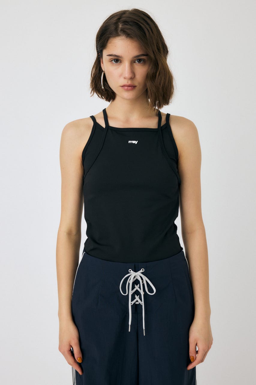 キャミソール レイヤードデザインキャミソール SP25s108「SunsetPark」「2025SS」 MOUSSY | LAYERED キャミソール (キャミソール ) |SHEL'TTER
