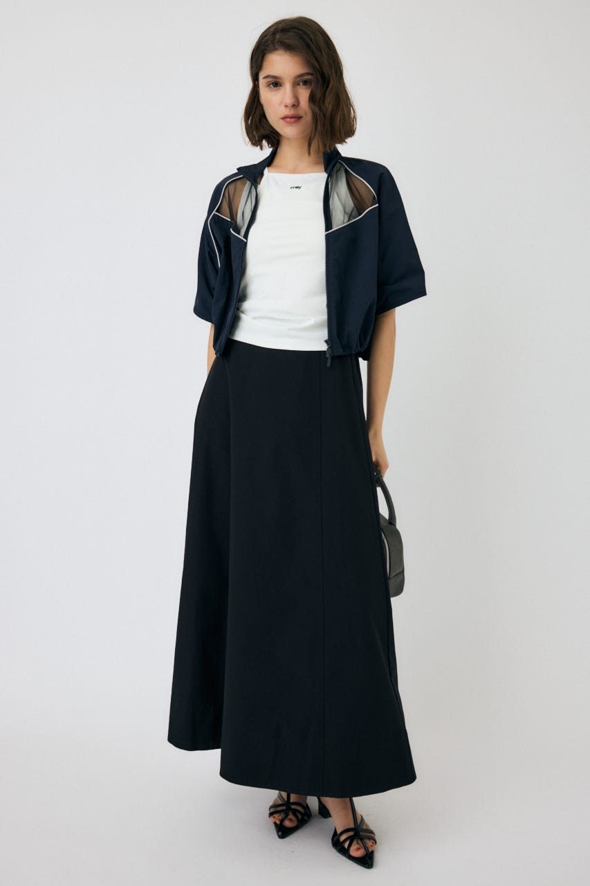 BLACK BY MOUSSY ニットキャミソール MOUSSY | FRONT BUTTON ニットキャミ (キャミソール ) |SHEL