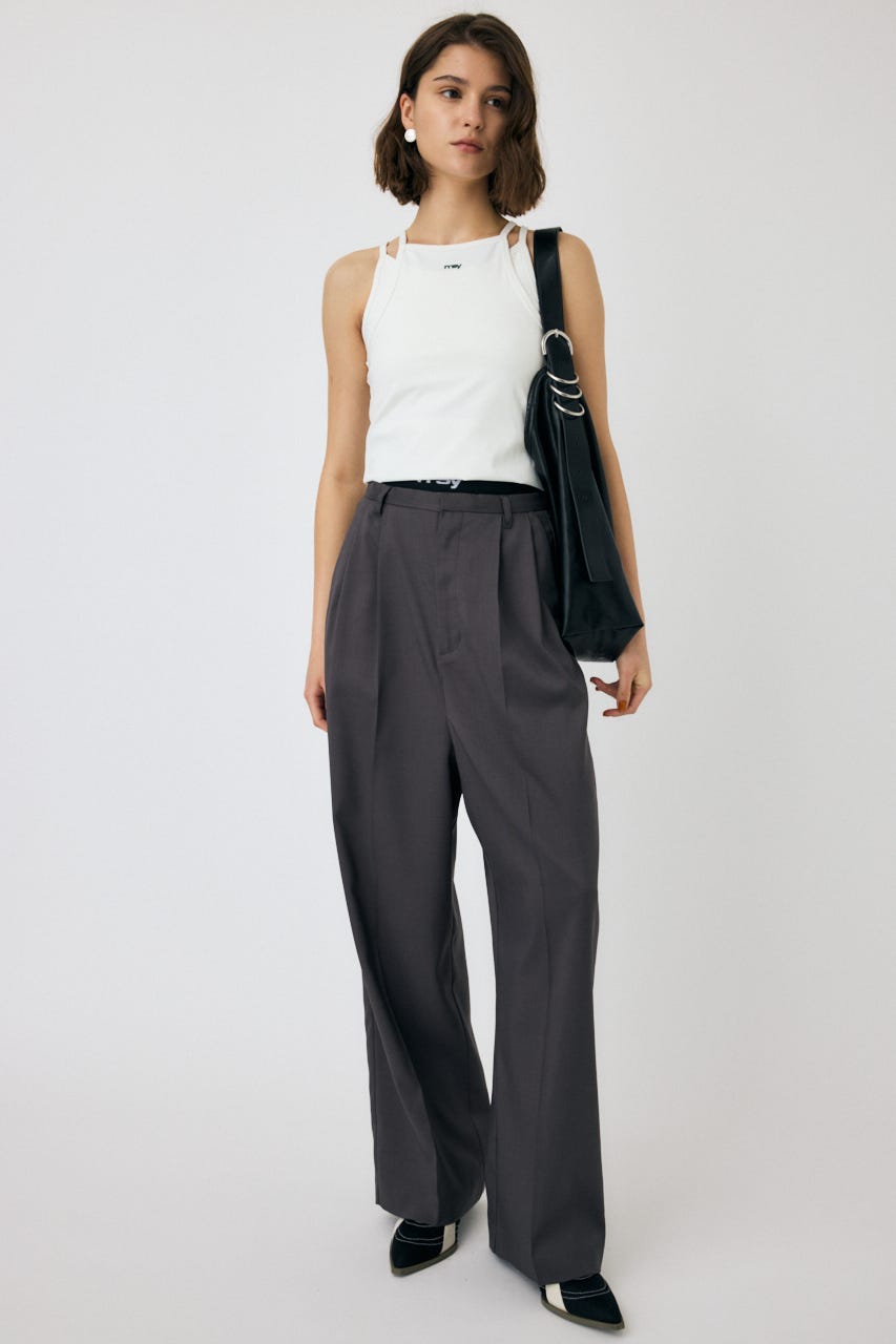 Mediam 24SS キャミソール MD01-0062 MOUSSY | LAYERED キャミソール (キャミソール ) |SHEL'TTER