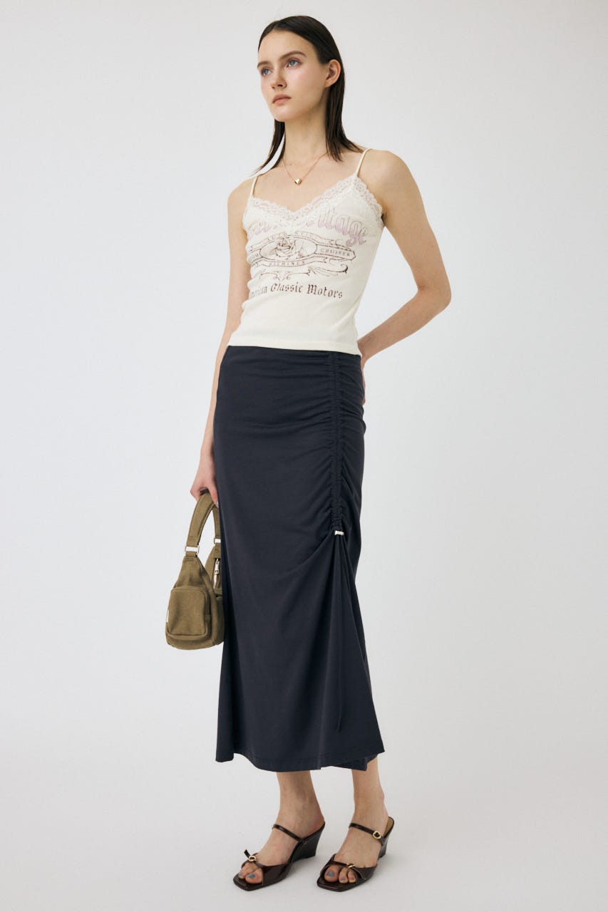 【海外限定】REISSウールスカート☆Haisley high-waisted tailor MOUSSY | GROSS VOLUME スカート (スカート(ロング) ) |SHEL
