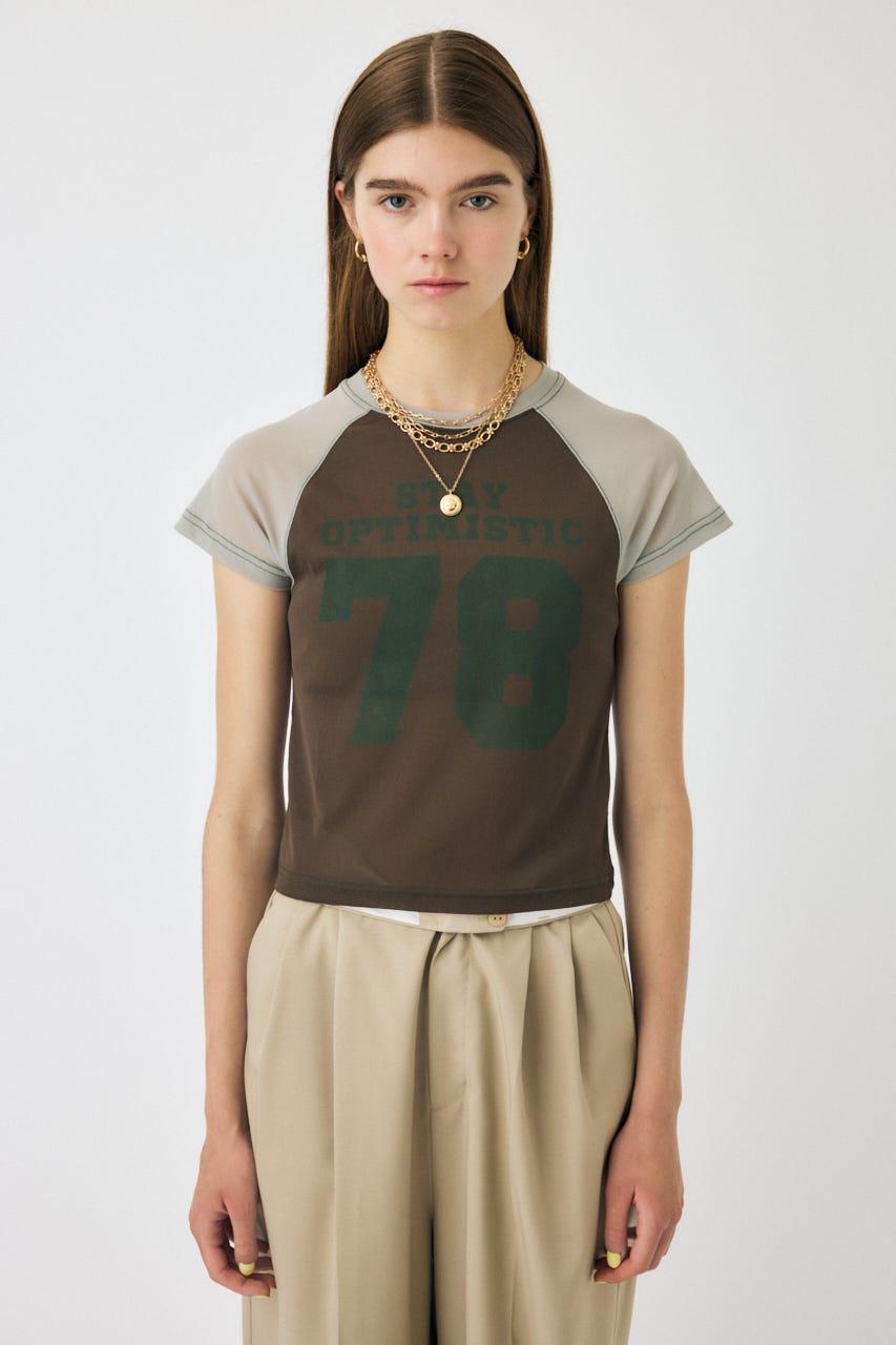 MOUSSY | NUMBERING シアー TEE (Tシャツ・カットソー(半袖