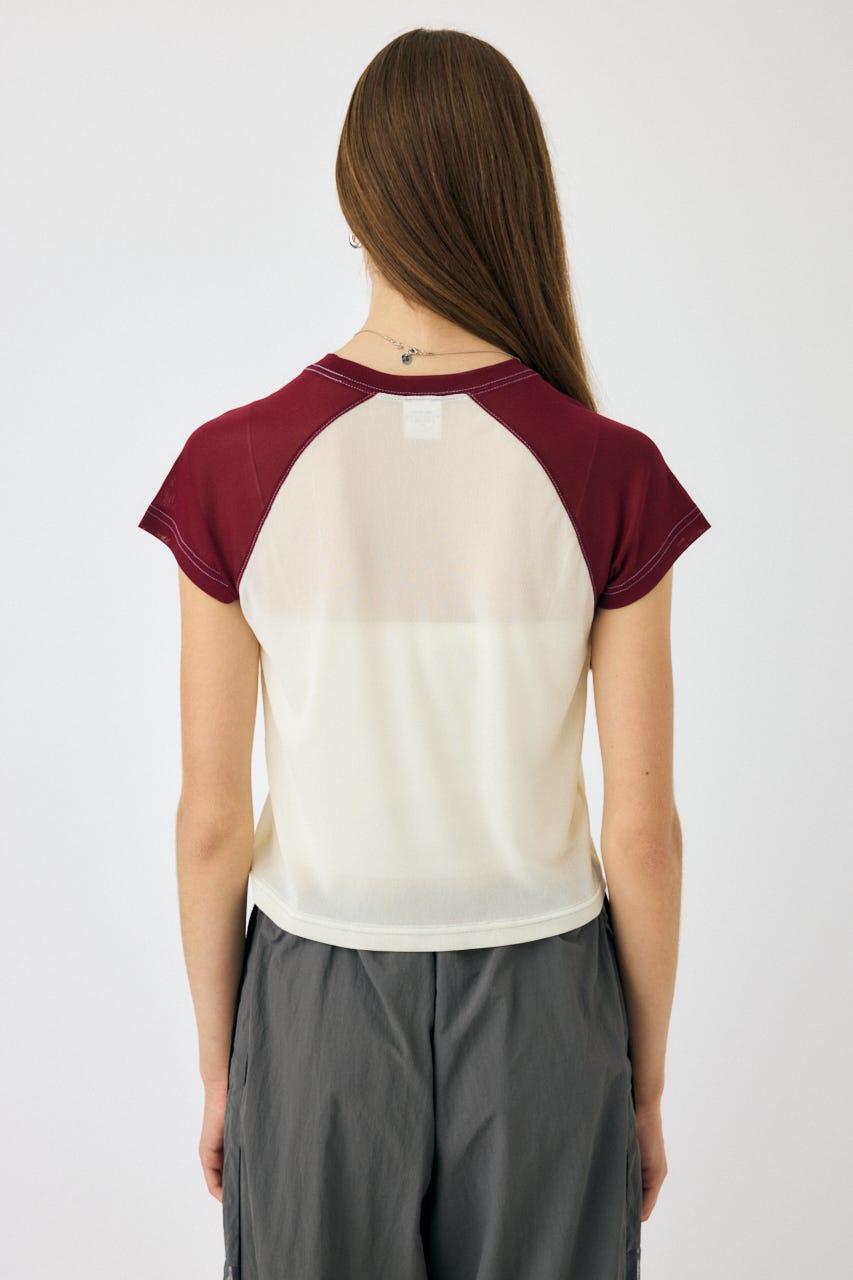 MOUSSY | NUMBERING シアー TEE (Tシャツ・カットソー(半袖