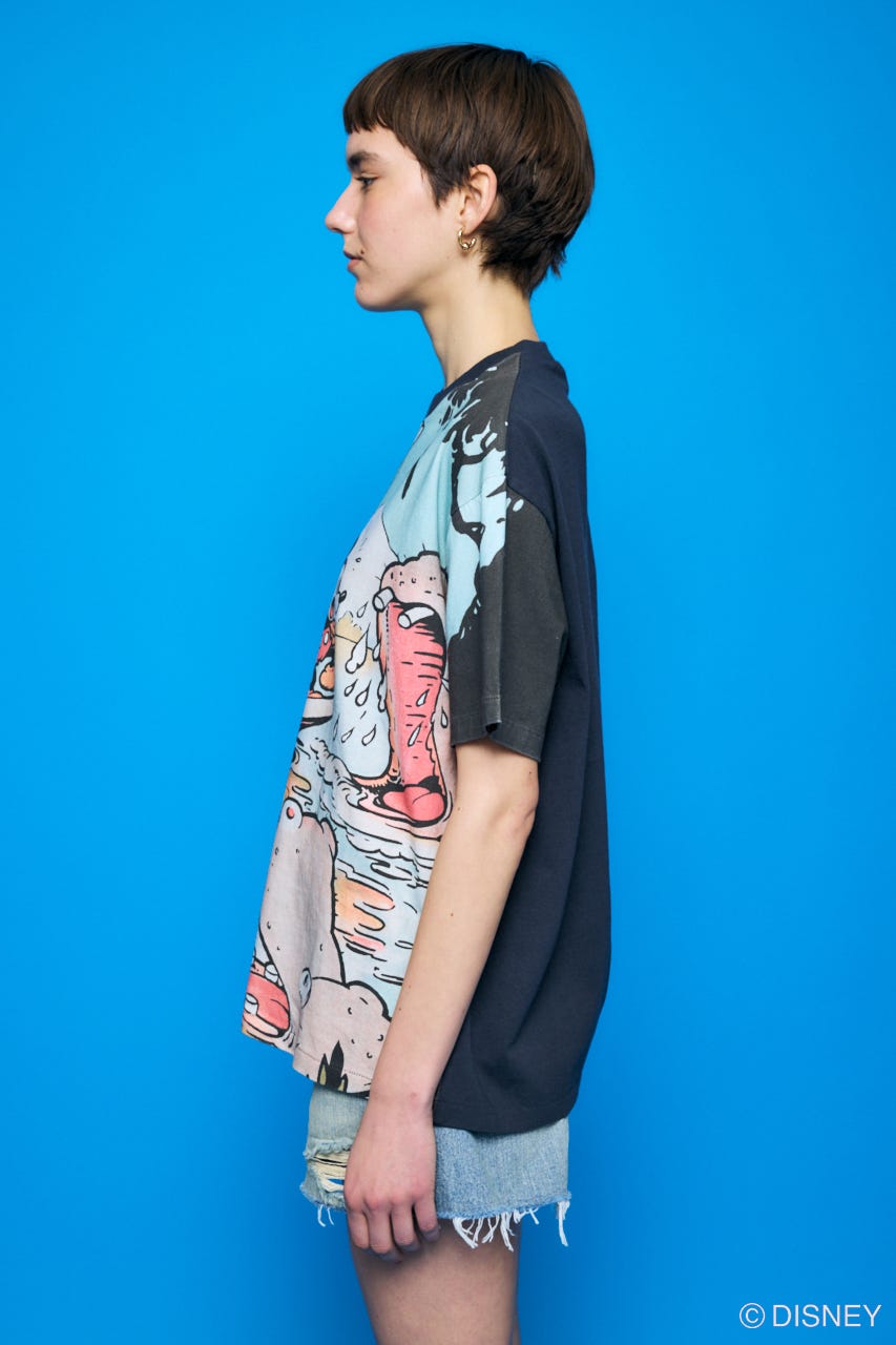 Disney SERIES CREATED by MUS | MD RETRO BIG Tシャツ / MICKEY (T