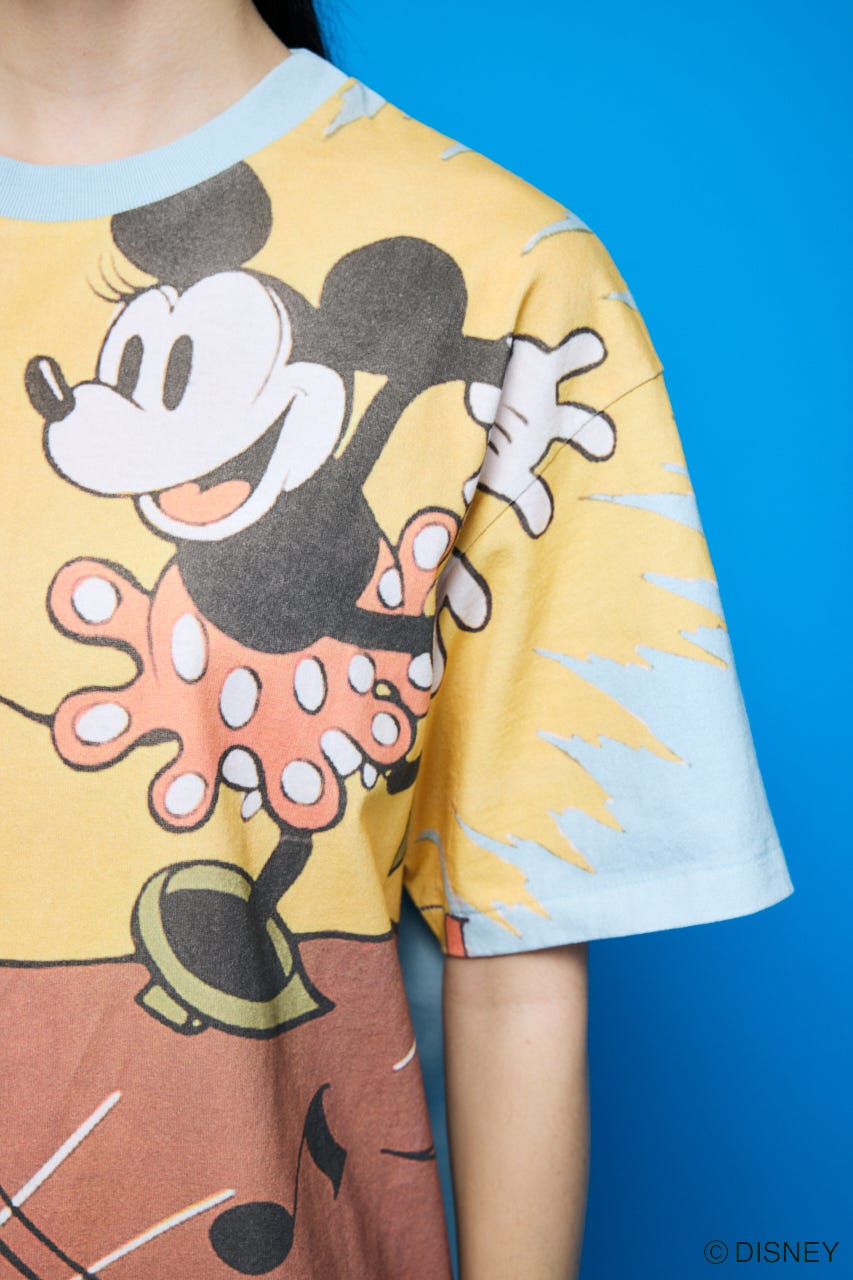 Disney SERIES CREATED by MUS | MD RETRO BIG Tシャツ / MICKEY (T