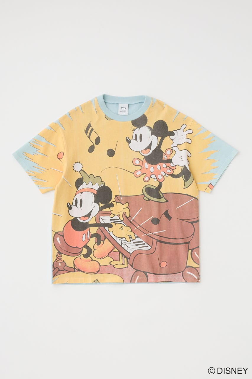 MD RETRO BIG Tシャツ / MICKEY L/BLU FREE