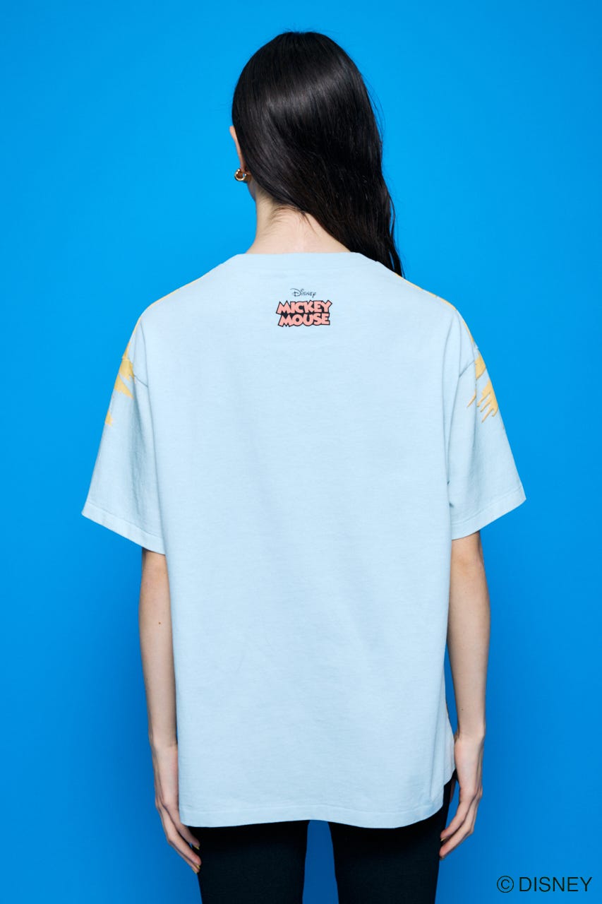 MD RETRO BIG Tシャツ / MICKEY L/BLU FREE