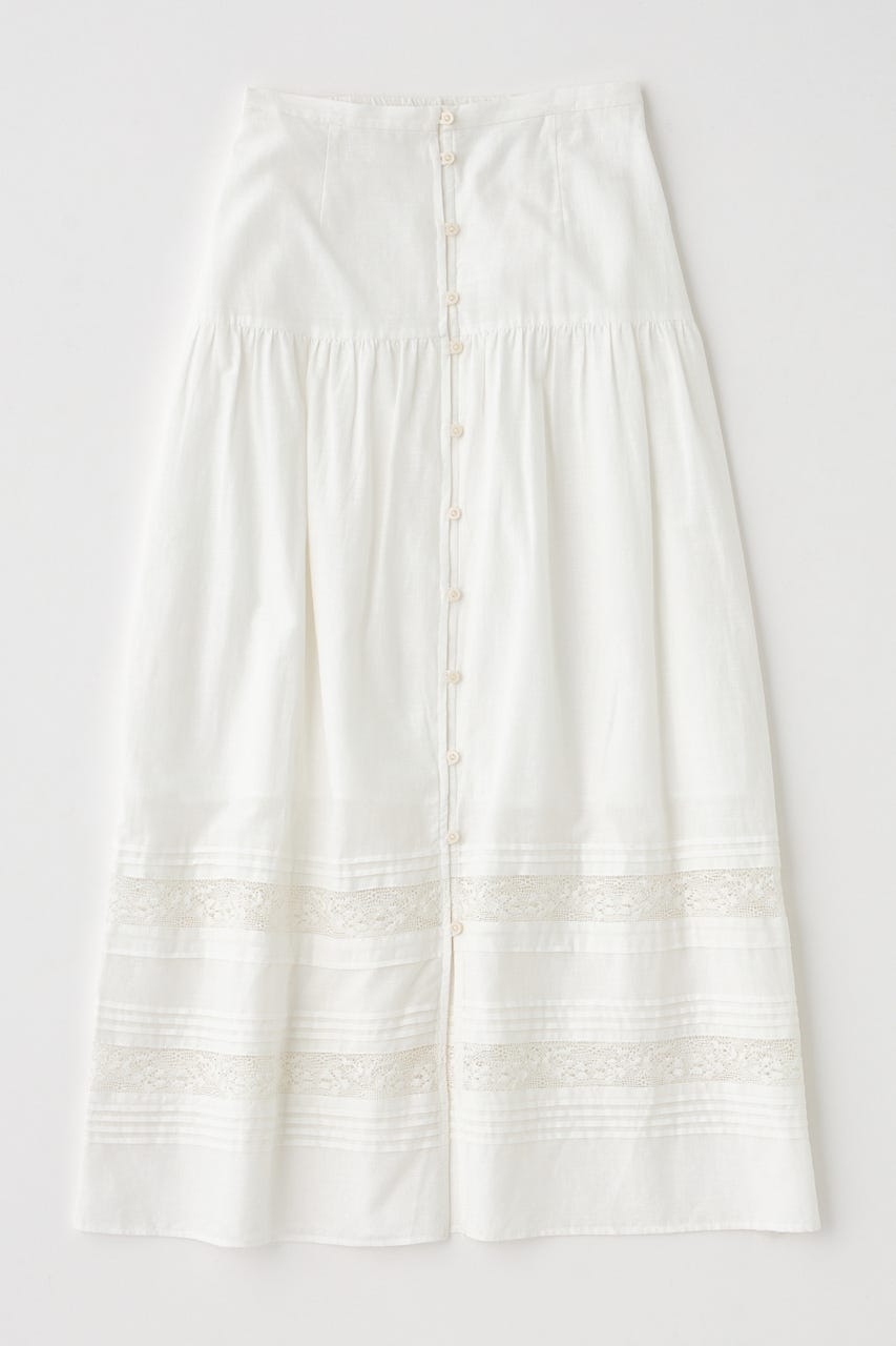 マキシページ MOUSSY | COTTON マキシスカート (スカート(ロング) ) |SHEL