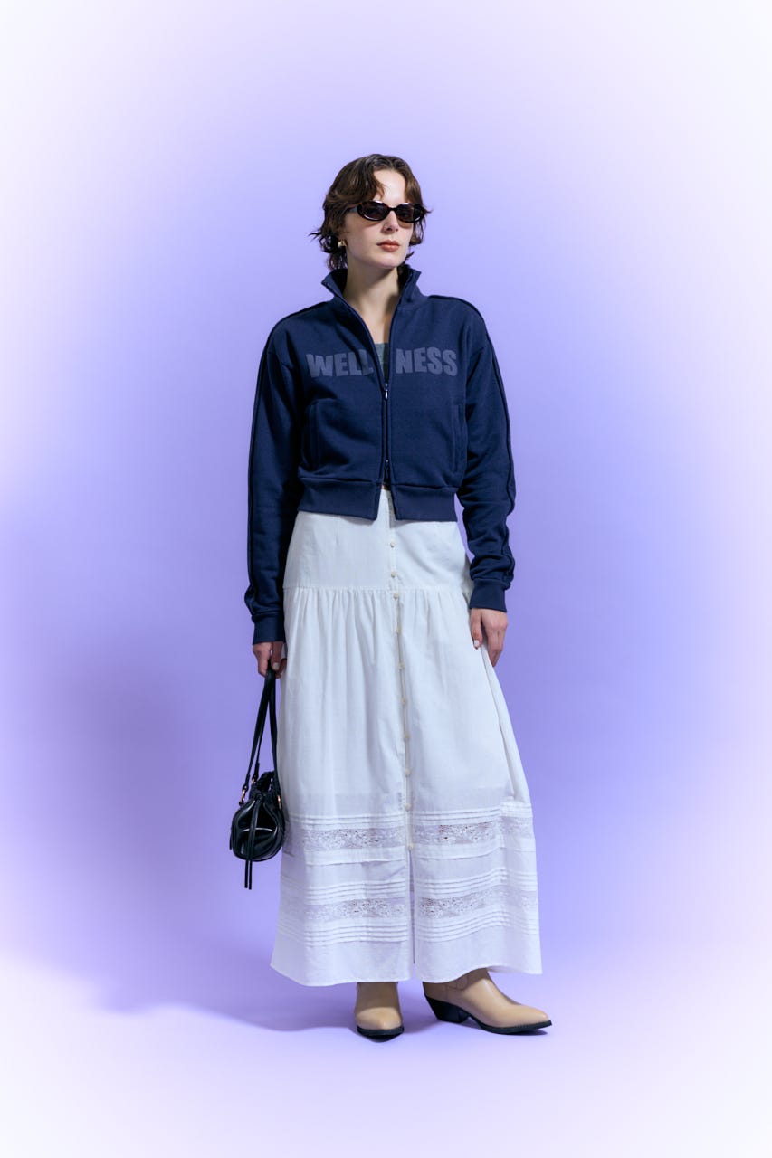 MOUSSY | COTTON マキシスカート (スカート(ロング) ) |SHEL