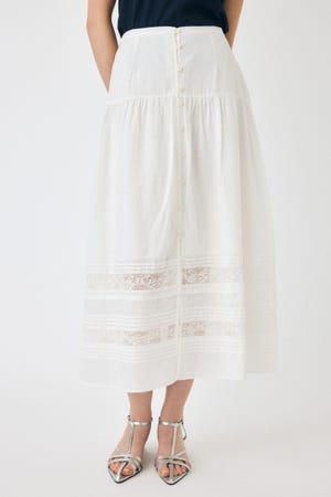 COTTON マキシスカート