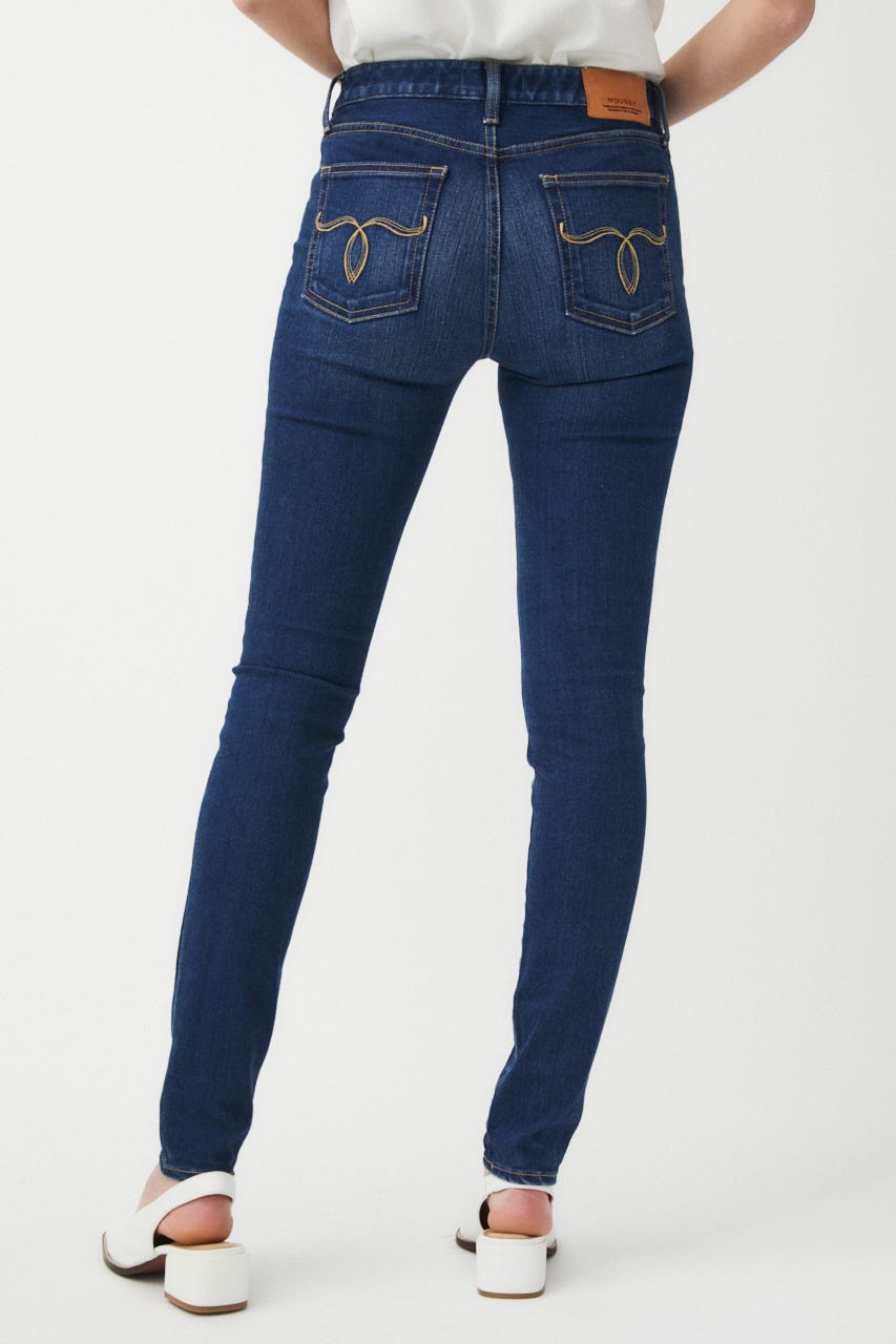 極美品✨マウジー WF Rebirth embroidery SKINNY 27 MOUSSY | WF Rebirth embroidery スキニー (スキニー ) |SHEL