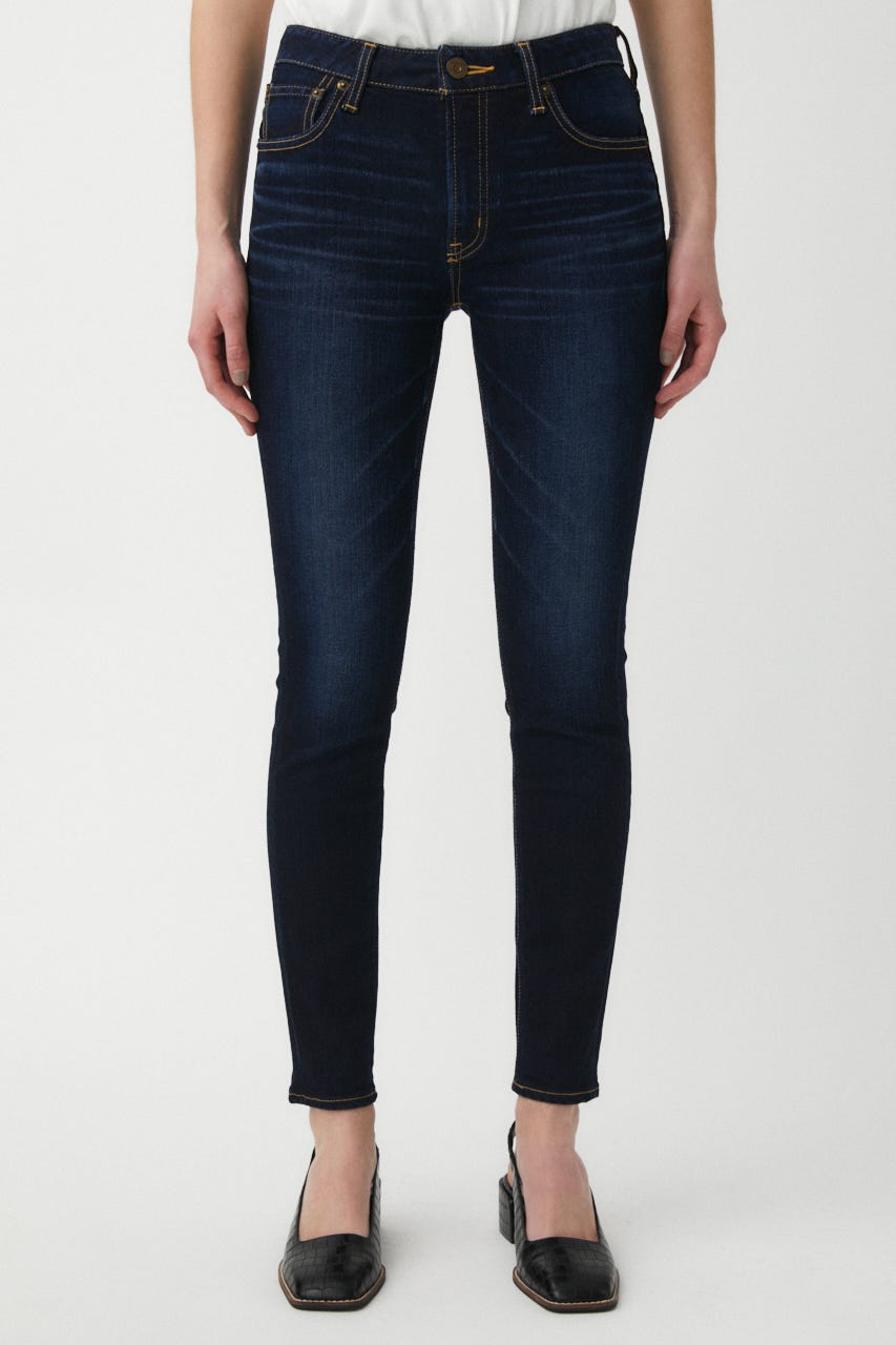 【美品】WF Rebirth embroidery SKINNY 27inch MOUSSY | WF Rebirth embroidery SKINNY (スキニー ) |SHEL'TTER