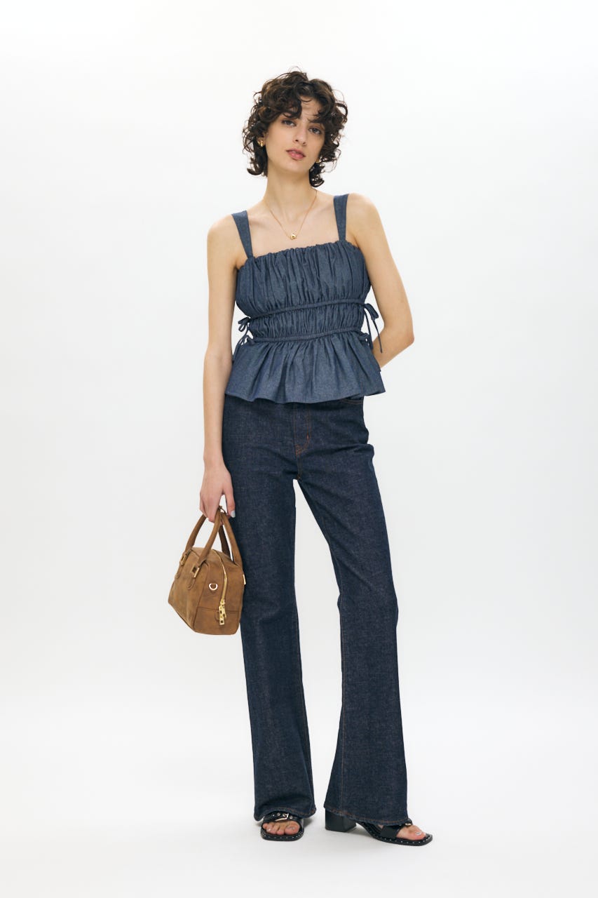 moussy マウジー DENIM LIKE GABBY キャミソール MOUSSY | DENIM LIKE GABBY キャミ (キャミソール ) |SHEL'TTER