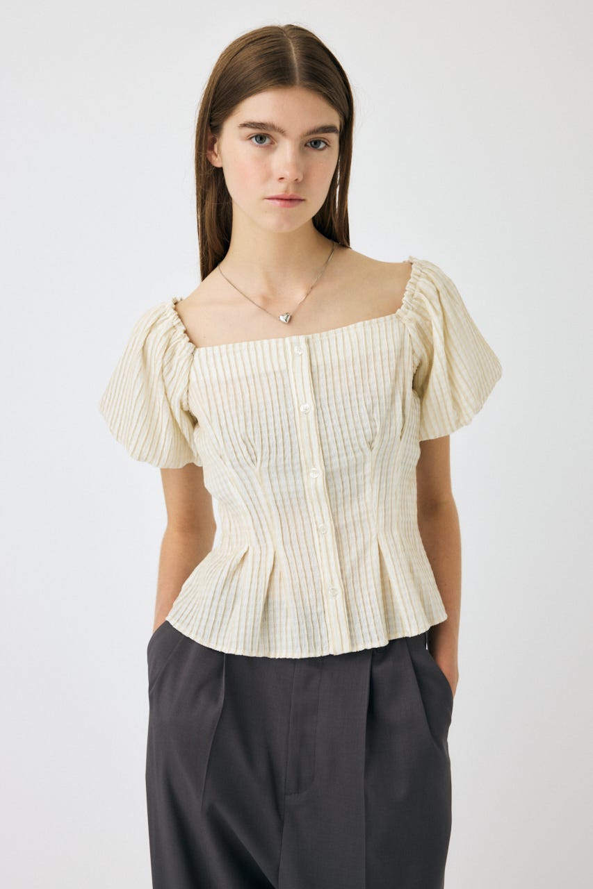 MOUSSY | BALLOON SLEEVE トップス (シャツ・ブラウス ) |SHEL