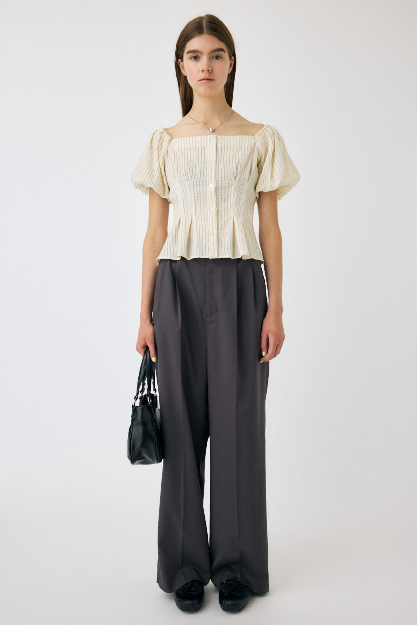 MOUSSY | BALLOON SLEEVE トップス (シャツ・ブラウス ) |SHEL