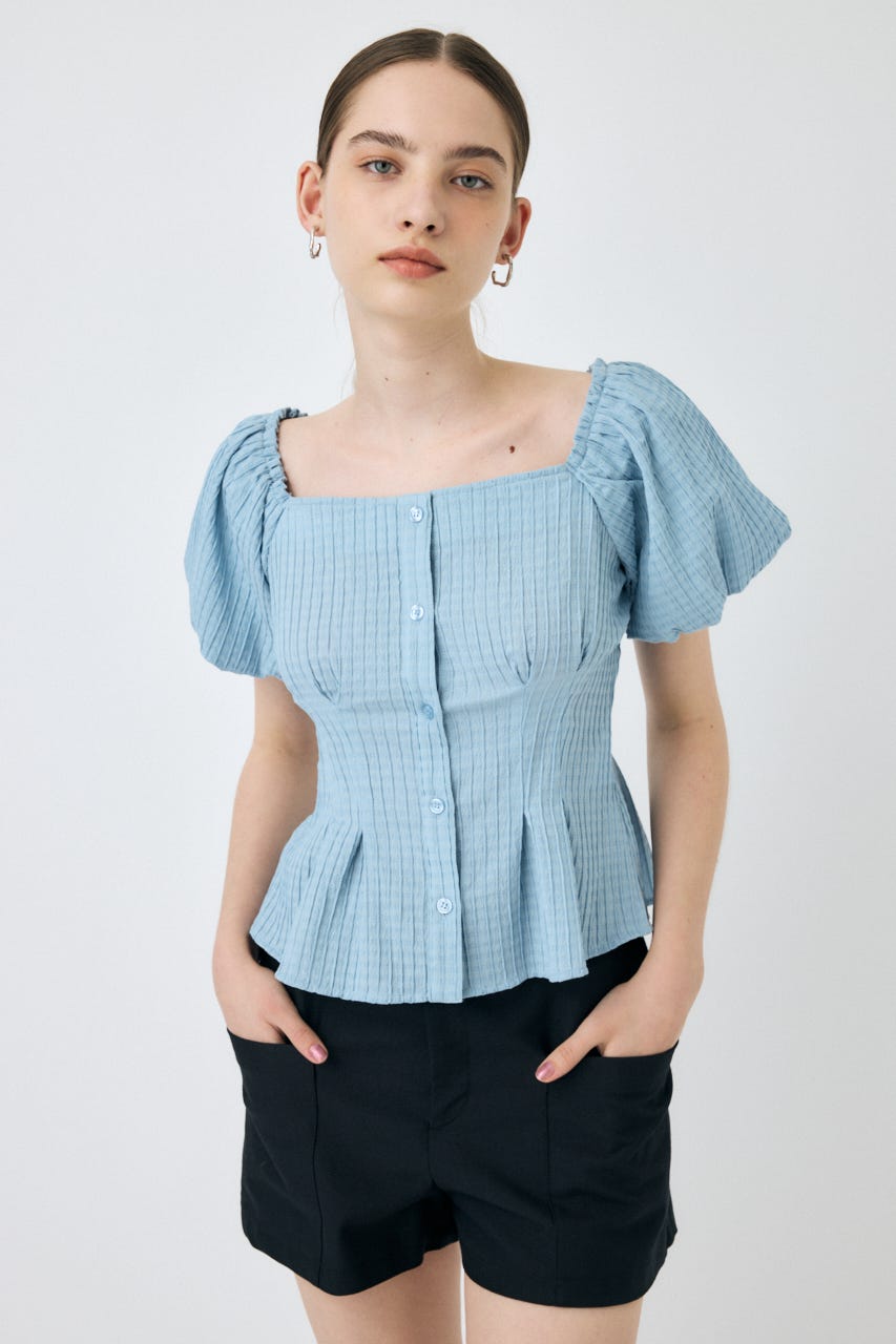 MOUSSY | BALLOON SLEEVE トップス (シャツ・ブラウス ) |SHEL