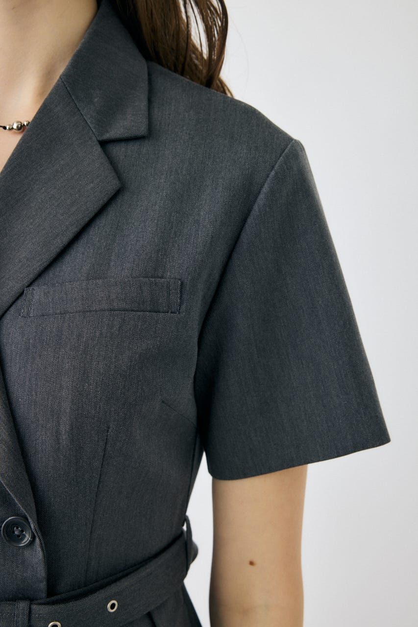 MOUSSY | BLAZER PLEATS ミニドレス (ワンピース(ミニ