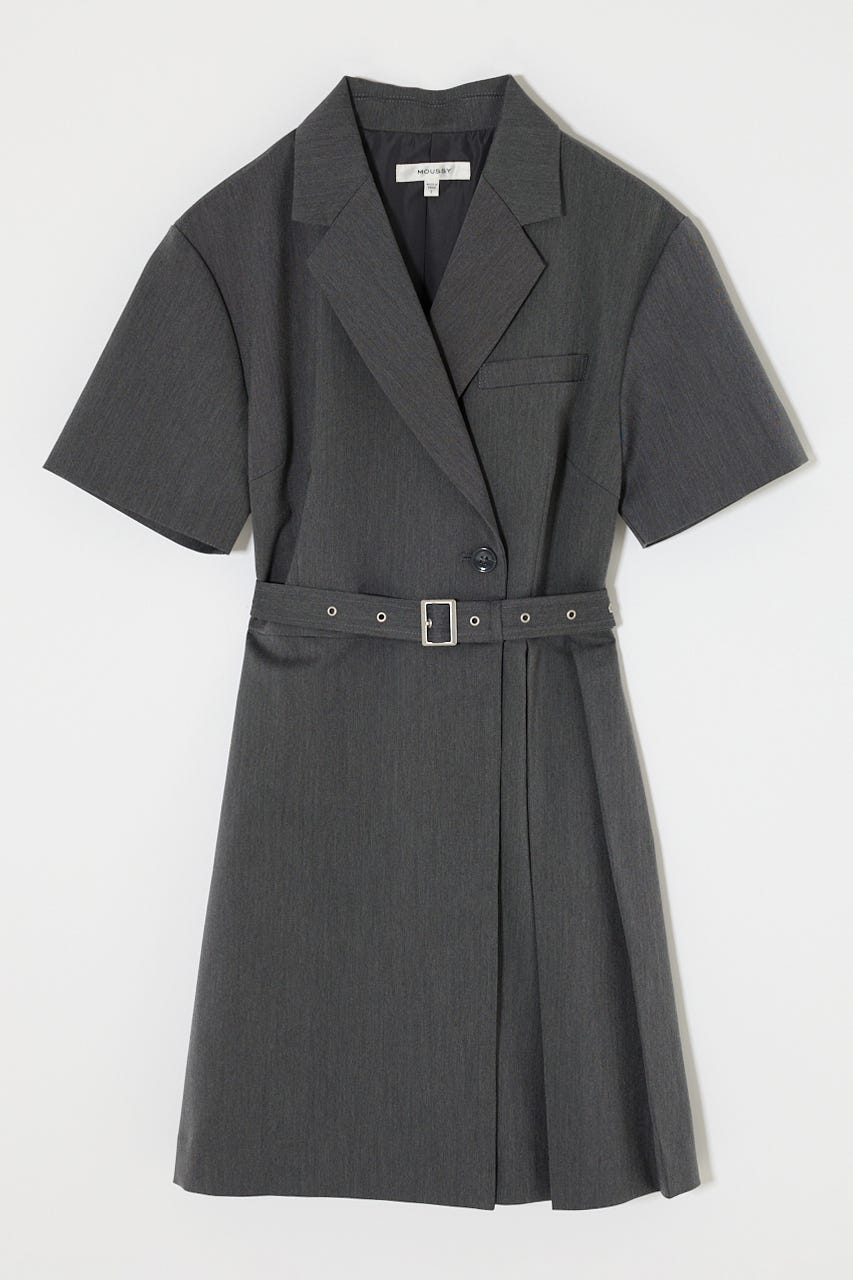 MOUSSY COLLARLESS TRENCH COAT ドラマ着用 ベルト付 MOUSSY | COLLARLESS TRENCH コート (コート ) |SHEL'TTER WEBSTORE