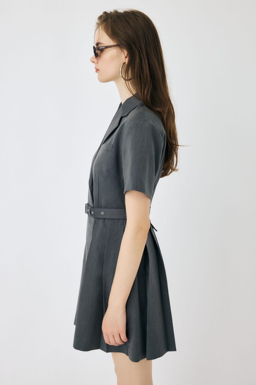 【完売品】MOUSSY BLAZER PLEATS ミニドレス ミニワンピース MOUSSY | BLAZER PLEATS ミニドレス (ワンピース(ミニ