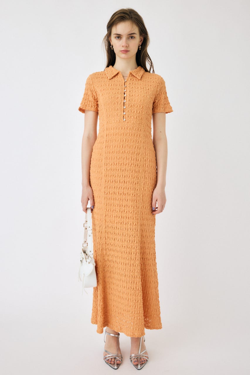 MOUSSY MERMAID H/S LACE ドレス ブラック MERMAID H/S LACE ドレス（ワンピース）｜MOUSSY（マウジー）の
