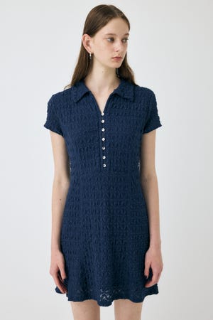 MOUSSY BOW DESIGN KNIT ミニワンピース MOUSSY ワンピース BOW DESIGN KNIT ミニドレス : ZOZOTOWN