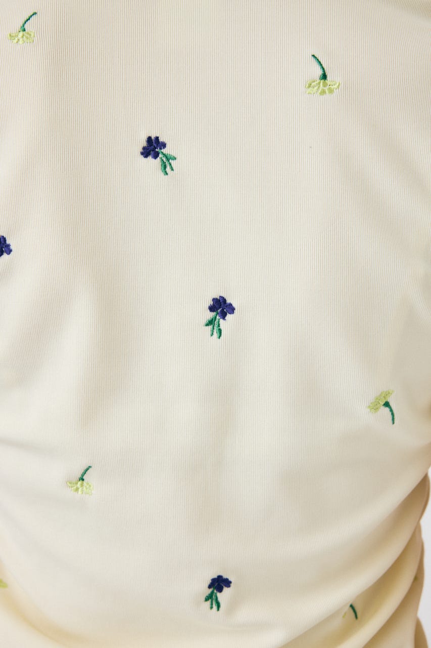 tシャツ 「WEB限定」FLORAL RANDOM GATHER Tシャツ レディース MOUSSY | 【WEB限定】FLORAL RANDOM GATHER LS Tシャツ (Tシャツ