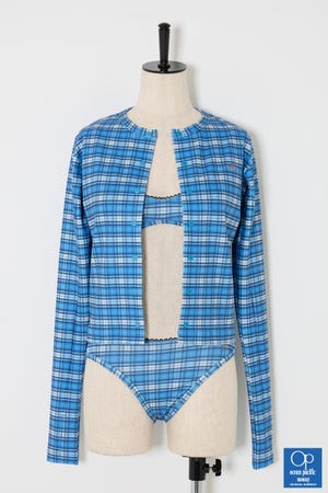 注目 | MOUSSY OP |SHEL ) (その他トップス カーディガン & SWIMWEAR トップス