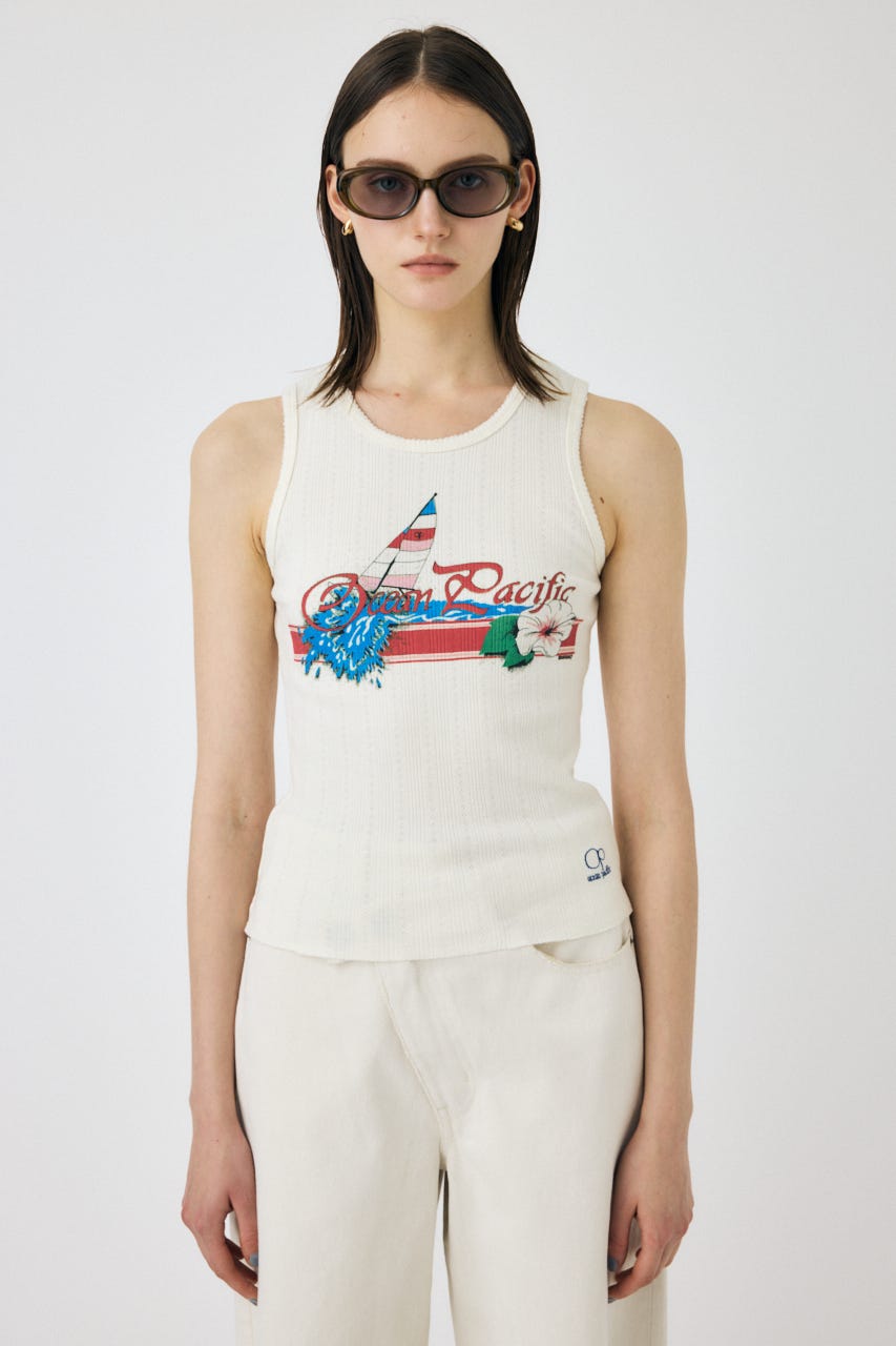 MOUSSY | OP GRAPHIC タンクトップ (タンクトップ ) |SHEL'TTER