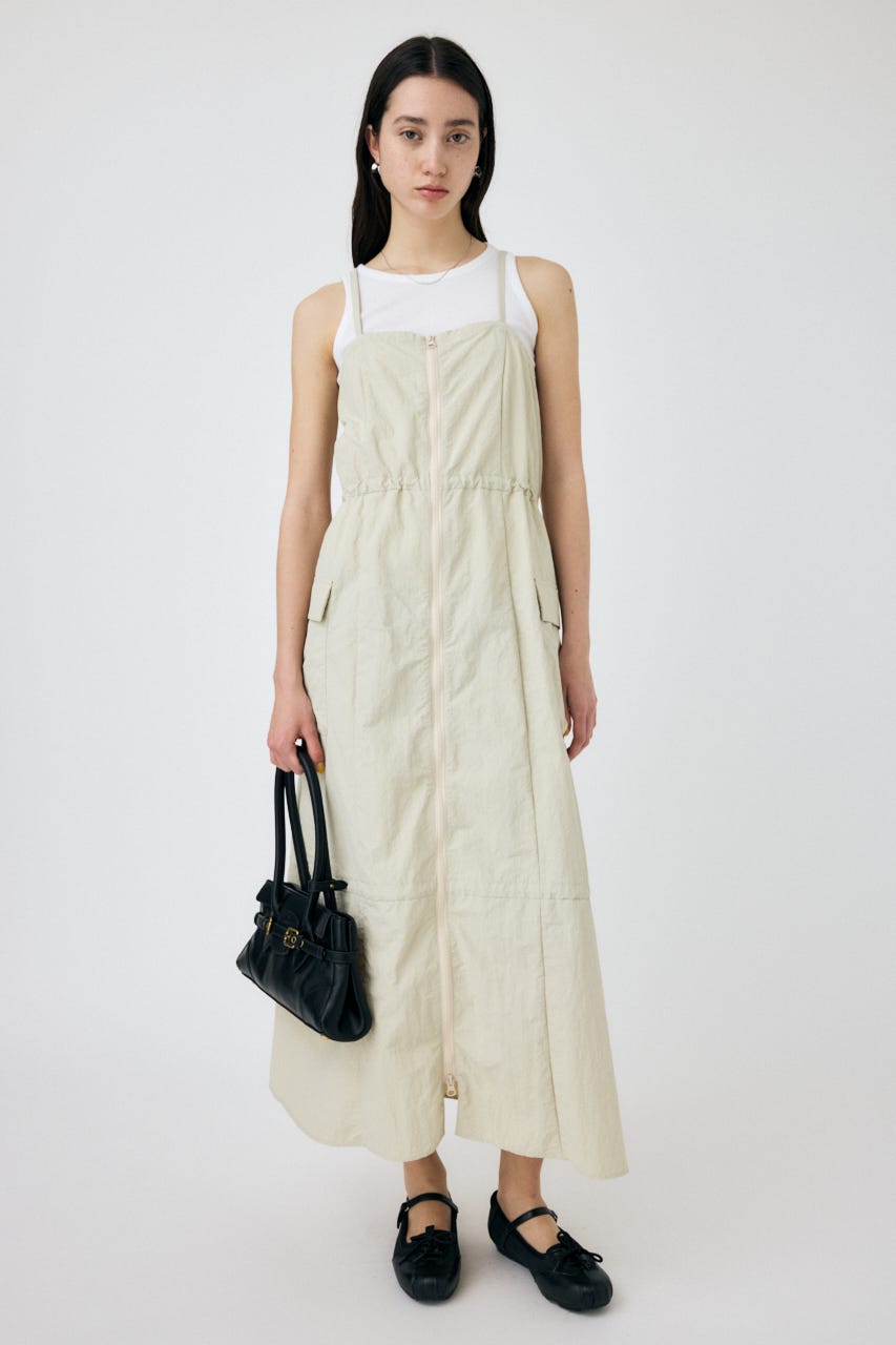 MOUSSY | TECHNICAL キャミドレス (ワンピース(ロング） ) |SHEL