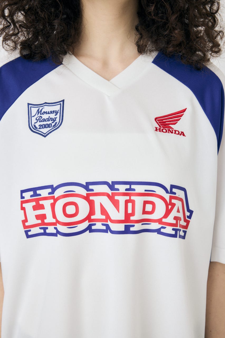 HONDA RACING ゲームシャツ O/WHT FREE