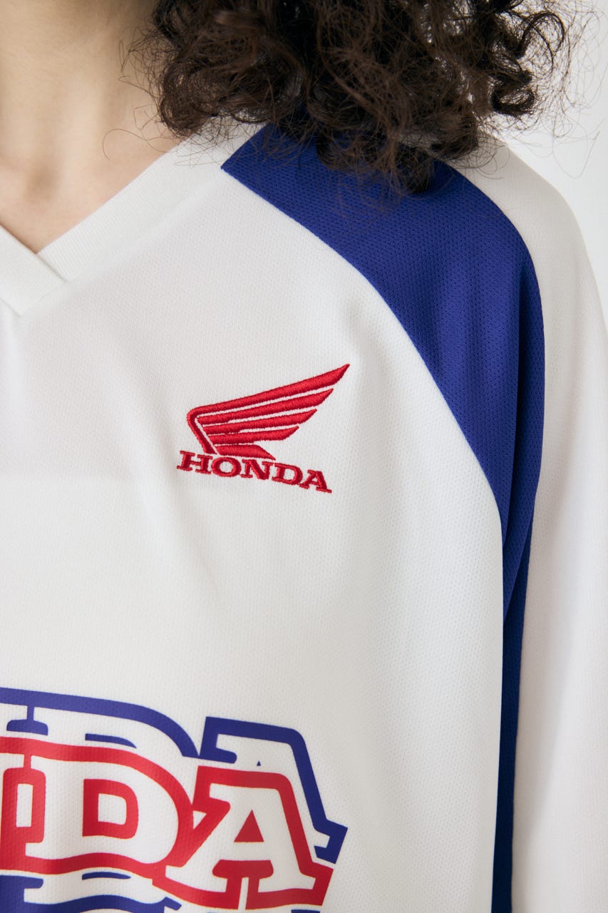 HONDA RACING ゲームシャツ O/WHT FREE