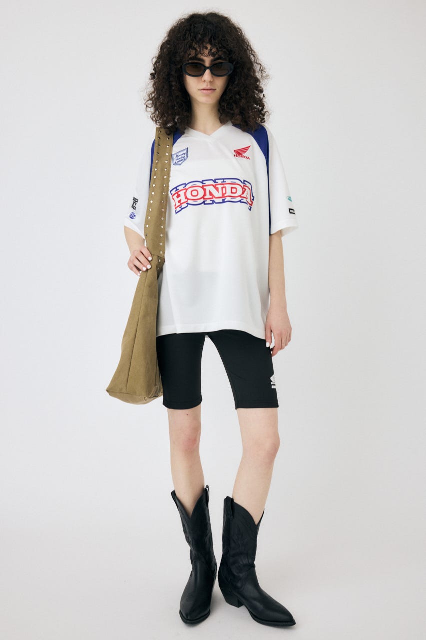 MOUSSY | HONDA RACING ゲームシャツ (Tシャツ・カットソー(半袖