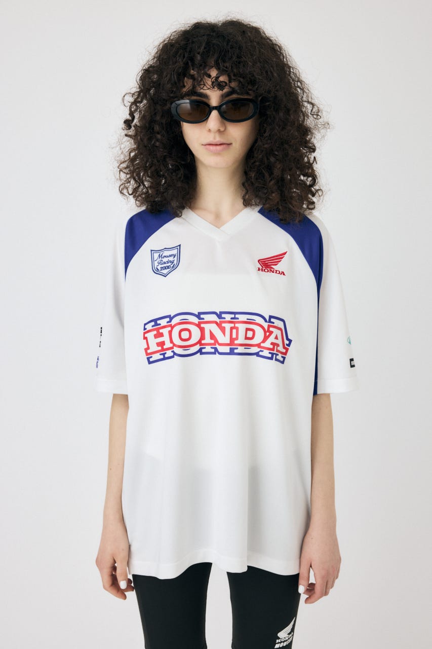 MOUSSY | HONDA RACING ゲームシャツ (Tシャツ・カットソー(半袖