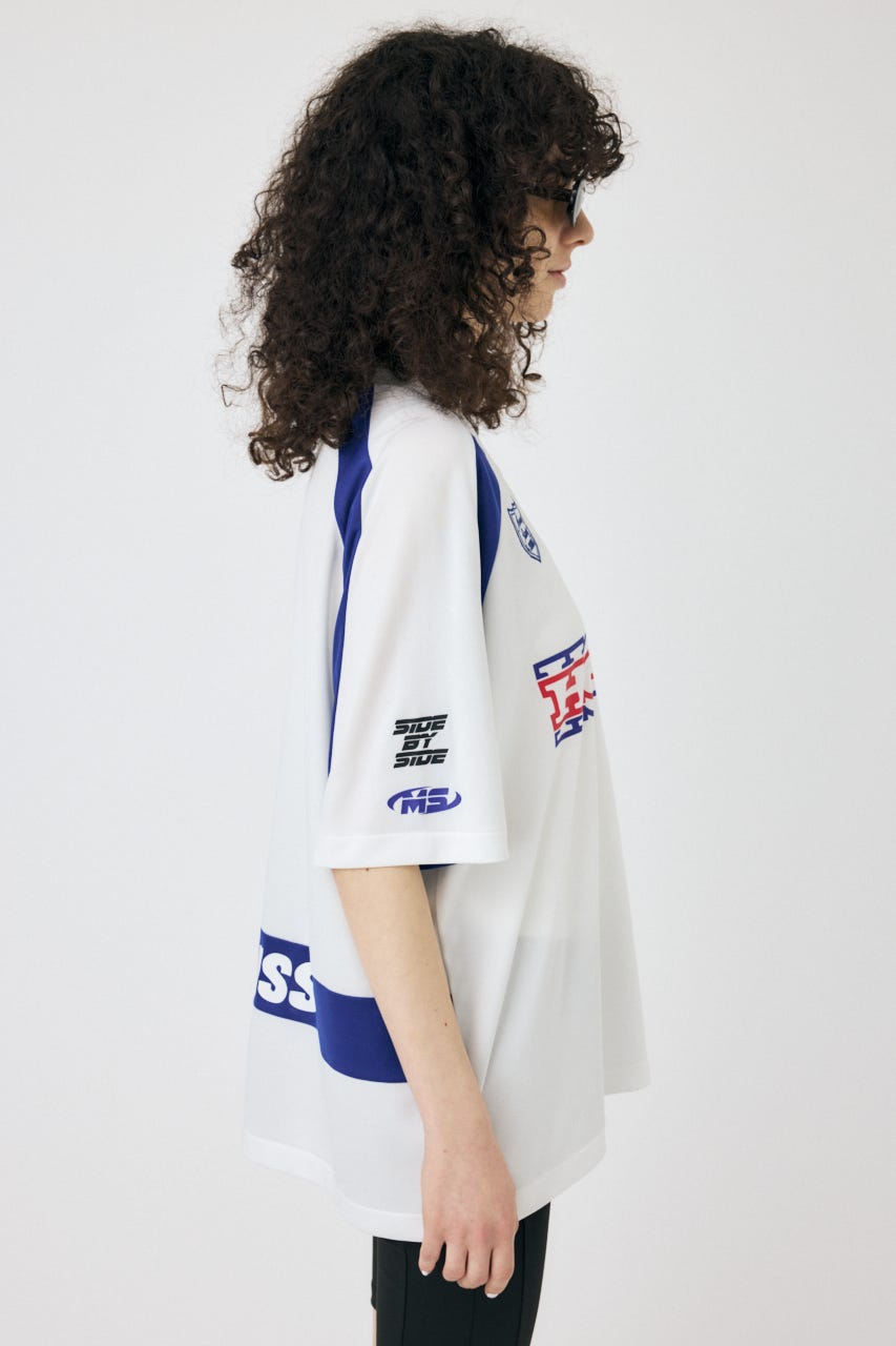 HONDA RACING ゲームシャツ O/WHT FREE