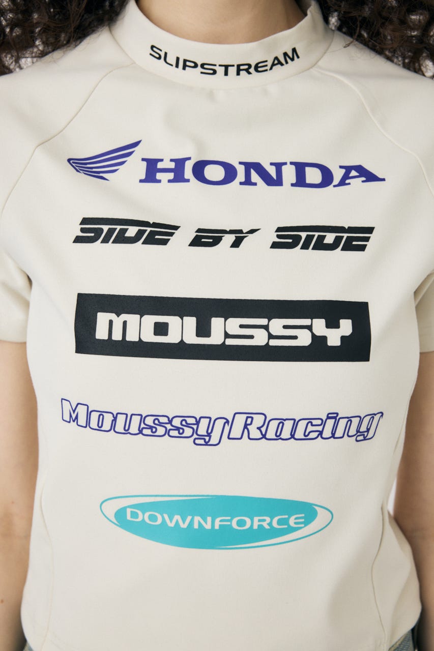 HONDA RACING TINY TEE O/WHT FREE