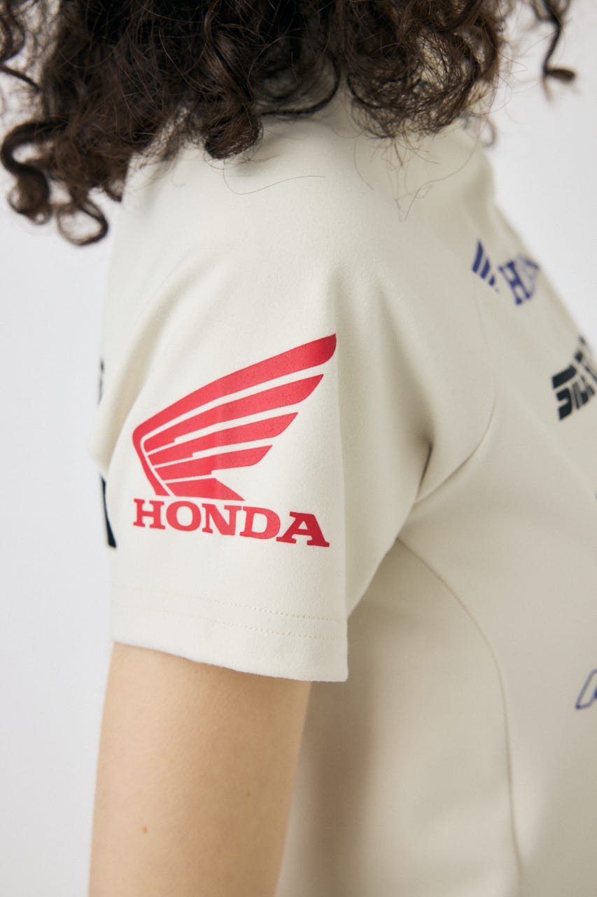 HONDA RACING TINY TEE O/WHT FREE