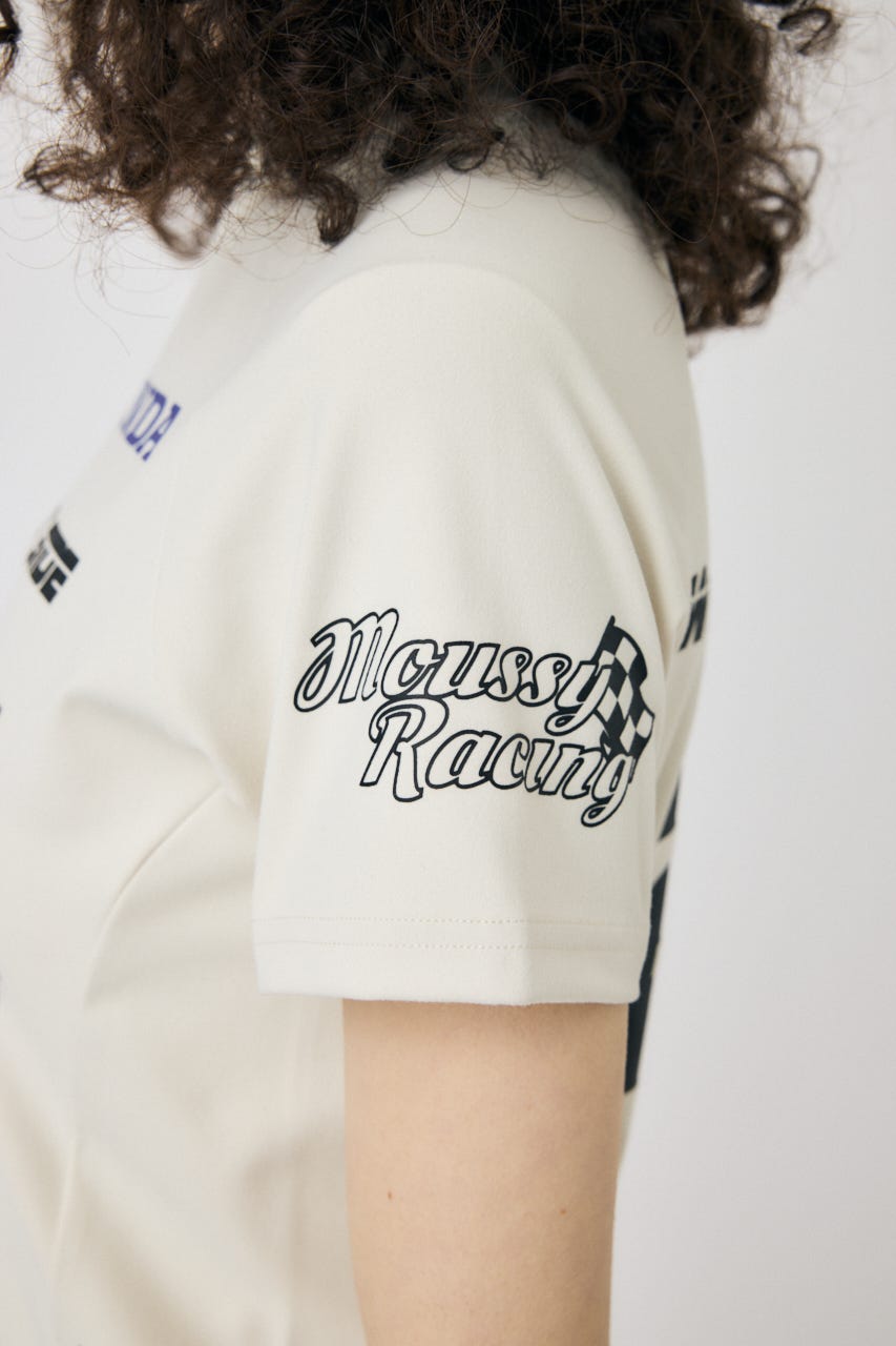 HONDA RACING TINY TEE O/WHT FREE