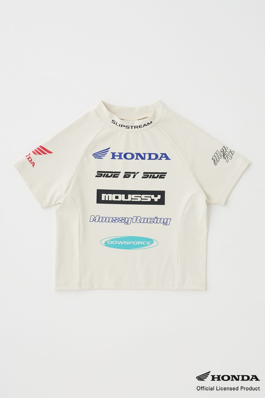 HONDA RACING TINY TEE O/WHT FREE