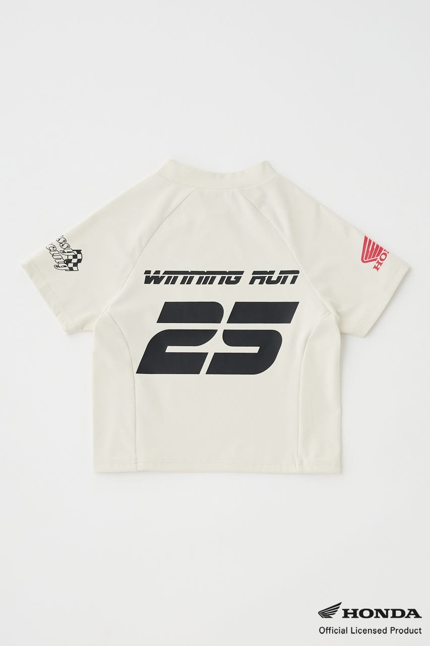 HONDA RACING TINY TEE O/WHT FREE