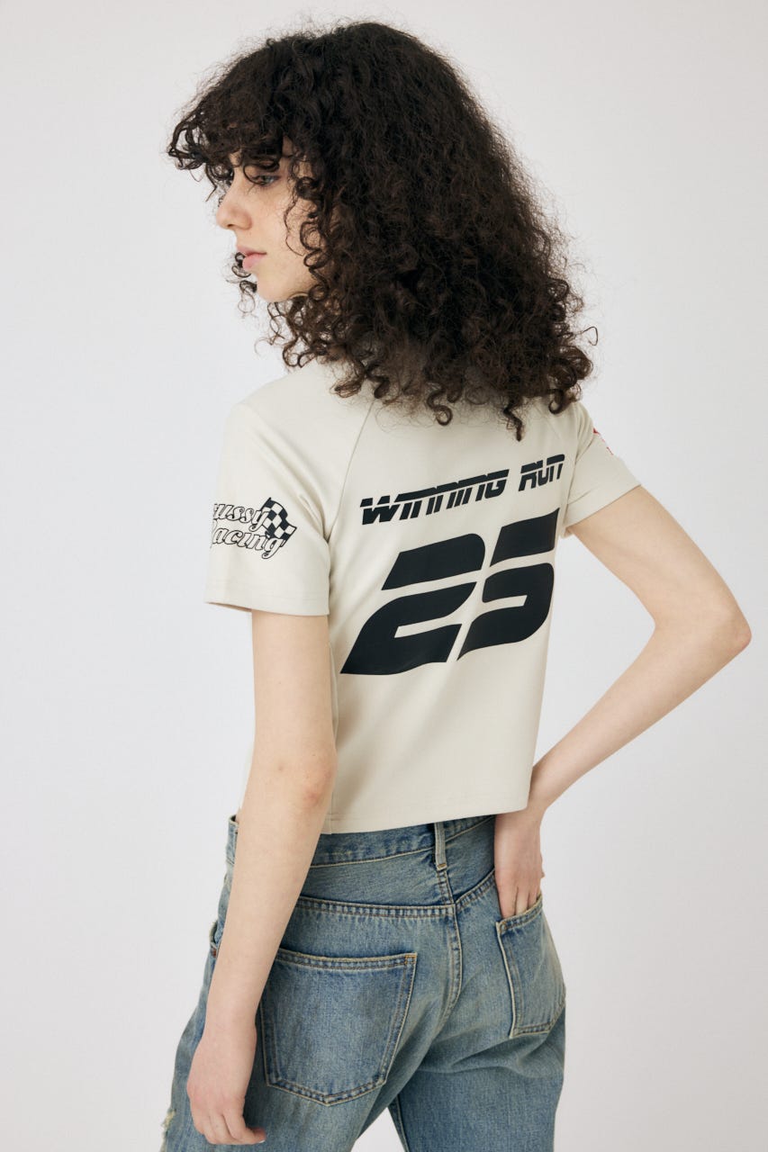 HONDA RACING TINY TEE O/WHT FREE