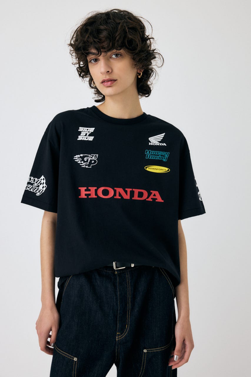 HONDA RACING パンツ moussy MOUSSY | HONDA RACING BIG TEE (Tシャツ・カットソー(半袖) ) |SHEL