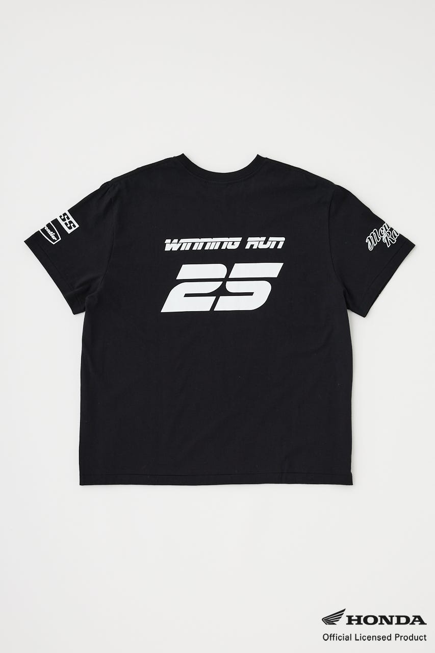 HONDA RACING BIG TEE BLK FREE