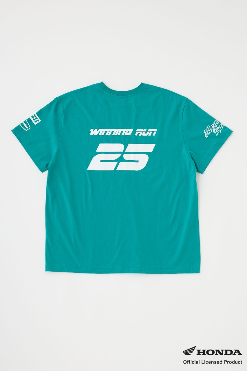 HONDA RACING BIG TEE GRN FREE