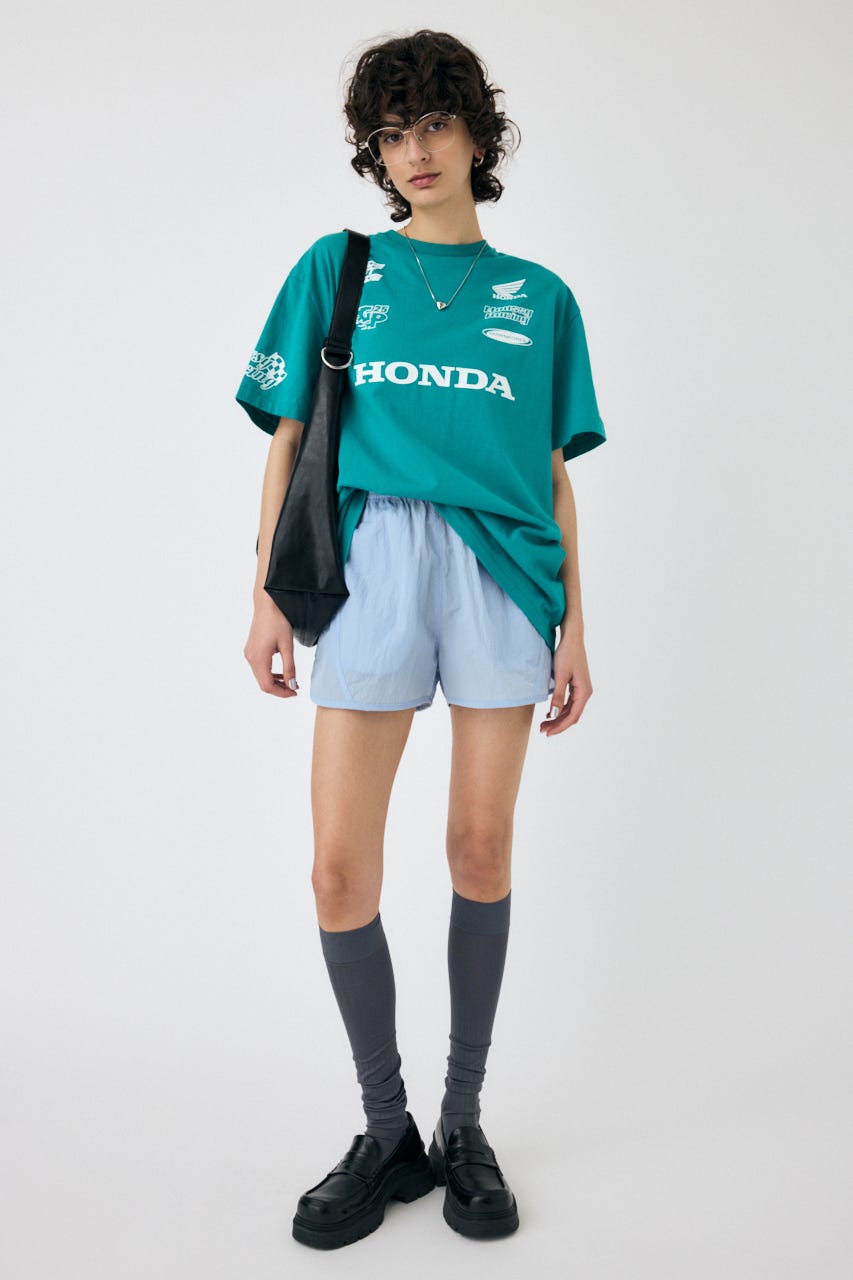 HONDA RACING BIG TEE GRN FREE