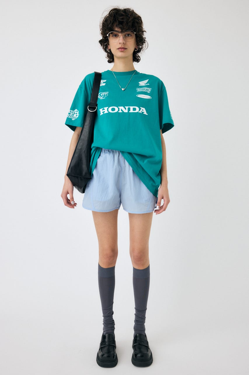 HONDA RACING BIG TEE GRN FREE